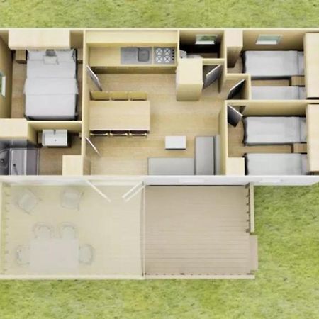 Mobile Home Camping Marvilla Parks Le Petit Mousse M028 Vias Buitenkant foto